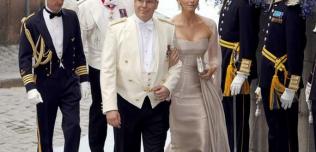 Książe Albert II i Charlene Wittstock