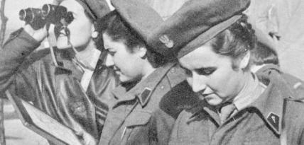 Kobiety - kierowcy 2. Korpusu Polskiego