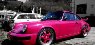 Różowe auta