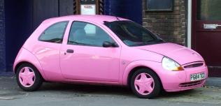 Różowe auta