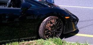 Lamborghini wypadek